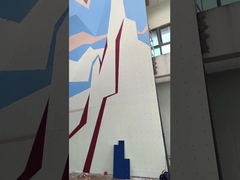 Escalade extérieure s'élevante professionnelle artificielle adulte de terrain de jeu de mur