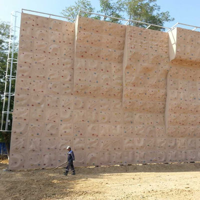 Outdoor Plywood Board Rock Climbing Wall Project Wall Panels And Climbing Holds