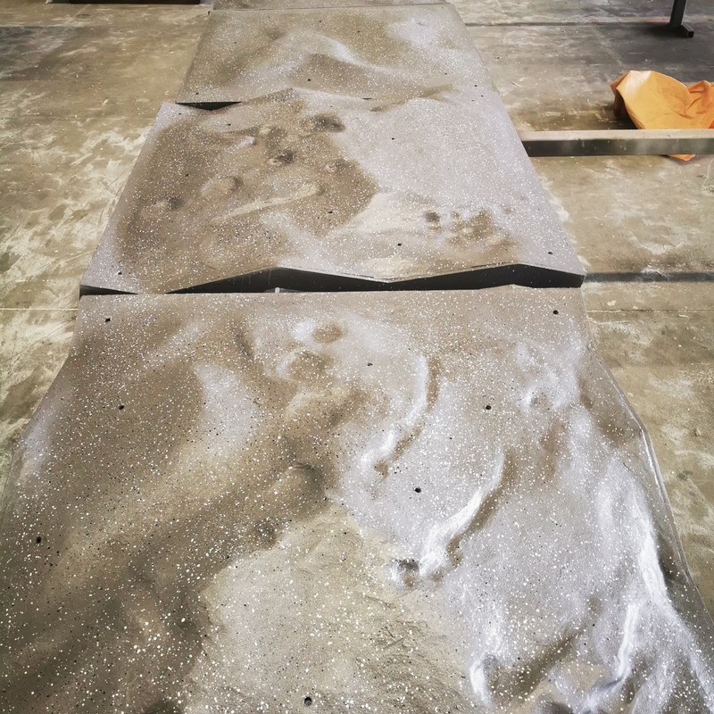 Rock Climbing Wall Material Fiberglass Board for gym