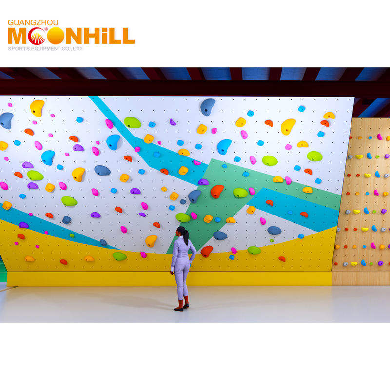 High Durability Rock Climbing Wall Customizable Easy To Install