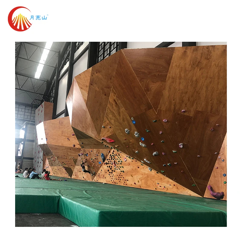 Organic Resin Composite Panels Indoor Climbing Wall For Parks